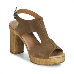Chaussures Femme Sandales et Nu-pieds Myma Marron