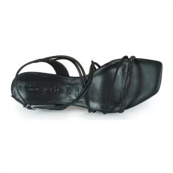 Chaussures Femme Sandales et Nu-pieds Tamaris Noir -Sandales Soldes Boutique 23112513 500 F