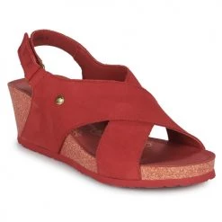 Chaussures Femme Sandales et Nu-pieds Panama Jack VALESKA Rouge