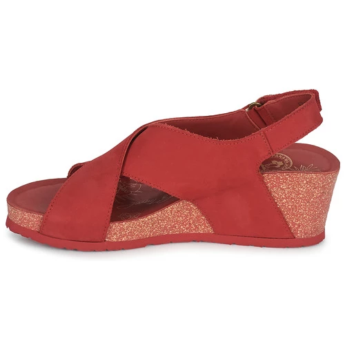 Chaussures Femme Sandales et Nu-pieds Panama Jack VALESKA Rouge 4 Chaussures Femme Sandales et Nu-pieds Panama Jack VALESKA Rouge – Image 4