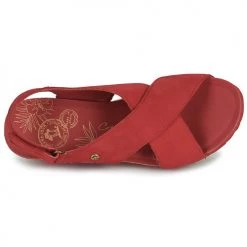 Chaussures Femme Sandales et Nu-pieds Panama Jack VALESKA Rouge 11 Chaussures Femme Sandales et Nu-pieds Panama Jack VALESKA Rouge -Sandales Soldes Boutique 23130567 500 F