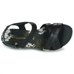 Chaussures Femme Sandales et Nu-pieds Panama Jack VIERI Noir 11 Chaussures Femme Sandales et Nu-pieds Panama Jack VIERI Noir -Sandales Soldes Boutique 23130568 500 F