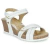 Chaussures Femme Sandales et Nu-pieds Panama Jack VIERI Blanc
