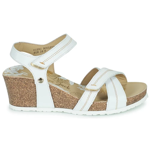 Chaussures Femme Sandales et Nu-pieds Panama Jack VIERI Blanc 2 Chaussures Femme Sandales et Nu-pieds Panama Jack VIERI Blanc – Image 2
