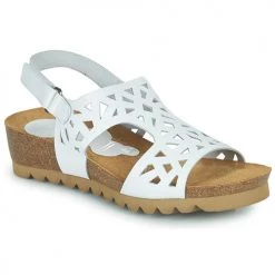 Chaussures Femme Sandales et Nu-pieds Dorking SUMMER Blanc