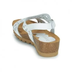 Chaussures Femme Sandales et Nu-pieds Dorking SUMMER Blanc -Sandales Soldes Boutique 23170313 500 E