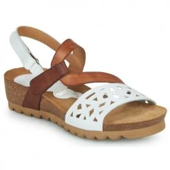 Chaussures Femme Sandales et Nu-pieds Dorking SUMMER Blanc