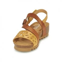 Chaussures Femme Sandales et Nu-pieds Dorking SUMMER Marron -Sandales Soldes Boutique 23170316 500 C