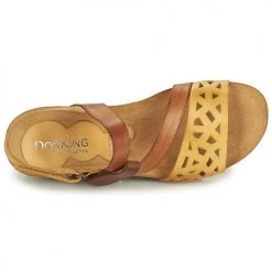 Chaussures Femme Sandales et Nu-pieds Dorking SUMMER Marron -Sandales Soldes Boutique 23170316 500 F