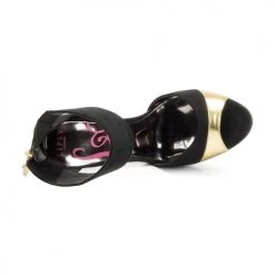 Chaussures Femme Sandales et Nu-pieds Lipsy KEISHA Black/Gold -Sandales Soldes Boutique 232423 500 F