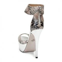 Chaussures Femme Sandales et Nu-pieds Lipsy KEISHA Natural Snake -Sandales Soldes Boutique 232424 500 E