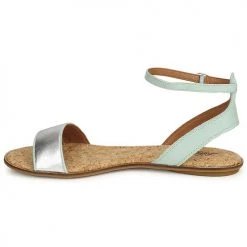 Chaussures Femme Sandales et Nu-pieds Lucky Brand COVELA MINT SILVER -Sandales Soldes Boutique 232514 500 D