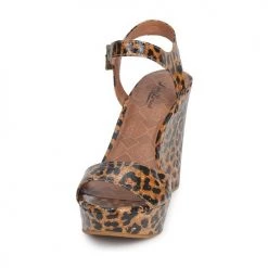 Chaussures Femme Sandales et Nu-pieds Lucky Brand LINDEY LUXE LEOPARD -Sandales Soldes Boutique 232520 500 C