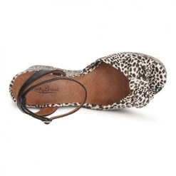 Chaussures Femme Sandales et Nu-pieds Lucky Brand VIERA BLACK/WHITE -Sandales Soldes Boutique 232522 500 F