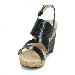 Chaussures Femme Sandales et Nu-pieds Les Petites Bombes MELINE Noir -Sandales Soldes Boutique 23391184 500 C