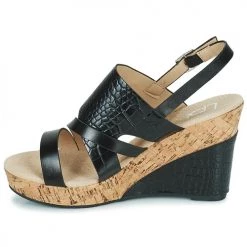 Chaussures Femme Sandales et Nu-pieds Les Petites Bombes MELINE Noir -Sandales Soldes Boutique 23391184 500 D