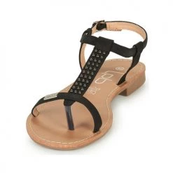 Chaussures Femme Sandales et Nu-pieds Les Petites Bombes DELIA Noir -Sandales Soldes Boutique 23446891 500 C
