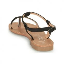 Chaussures Femme Sandales et Nu-pieds Les Petites Bombes DELIA Noir -Sandales Soldes Boutique 23446891 500 E