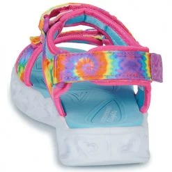 Chaussures Fille Sandales et Nu-pieds Skechers S LIGHTS HEART LIGHTS SANDAL Rose -Sandales Soldes Boutique 23703192 500 E