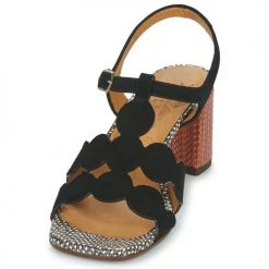 Chaussures Femme Sandales et Nu-pieds Chie Mihara LUCALA Noir -Sandales Soldes Boutique 23819862 500 C