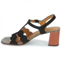 Chaussures Femme Sandales et Nu-pieds Chie Mihara LUCALA Noir -Sandales Soldes Boutique 23819862 500 D