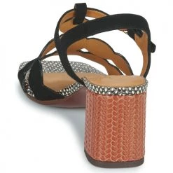 Chaussures Femme Sandales et Nu-pieds Chie Mihara LUCALA Noir -Sandales Soldes Boutique 23819862 500 E