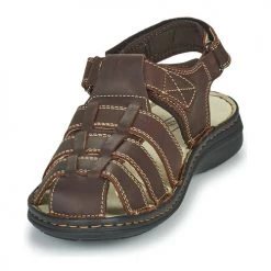 Chaussures Homme Sandales et Nu-pieds TBS BARROW Marron -Sandales Soldes Boutique 2410767 500 C