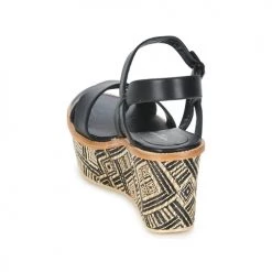 Chaussures Femme Sandales et Nu-pieds Stéphane Kelian BELLA 7 Noir -Sandales Soldes Boutique 258601 500 E