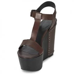 Chaussures Femme Sandales et Nu-pieds Vic GIBSON Marron -Sandales Soldes Boutique 259141 500 C