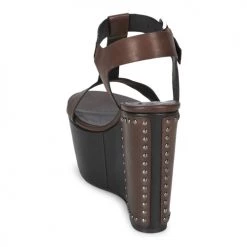 Chaussures Femme Sandales et Nu-pieds Vic GIBSON Marron -Sandales Soldes Boutique 259141 500 E