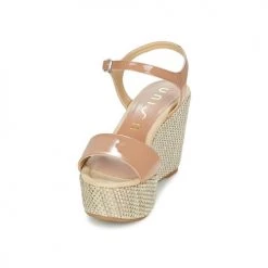 Chaussures Femme Sandales et Nu-pieds Unisa LITUAN Beige rosé -Sandales Soldes Boutique 2634553 500 C