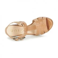 Chaussures Femme Sandales et Nu-pieds Unisa YUM Beige -Sandales Soldes Boutique 2634562 500 F