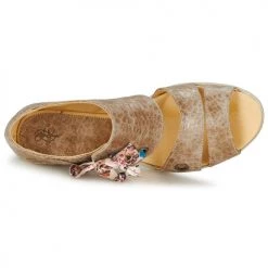 Chaussures Femme Sandales et Nu-pieds Eject LILI Beige -Sandales Soldes Boutique 265939 500 F