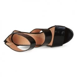 Chaussures Femme Sandales et Nu-pieds Robert Clergerie XIMA Noir -Sandales Soldes Boutique 269629 500 F