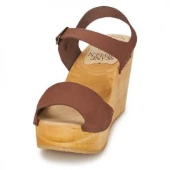 Chaussures Femme Sandales et Nu-pieds Le comptoir scandinave OGOLATO Marron -Sandales Soldes Boutique 274975 500 C