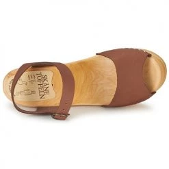 Chaussures Femme Sandales et Nu-pieds Le comptoir scandinave OGOLATO Marron -Sandales Soldes Boutique 274975 500 F