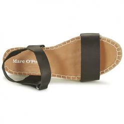 Chaussures Femme Sandales et Nu-pieds Marc O'Polo MORTIOLA Noir -Sandales Soldes Boutique 2788719 500 F