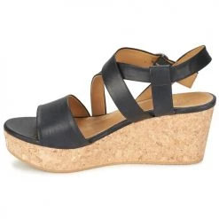 Chaussures Femme Sandales et Nu-pieds Coclico MEL Noir -Sandales Soldes Boutique 282075 500 D