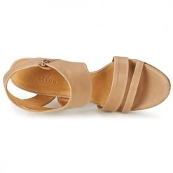 Chaussures Femme Sandales et Nu-pieds Coclico CERSEI Taupe -Sandales Soldes Boutique 282079 500 F