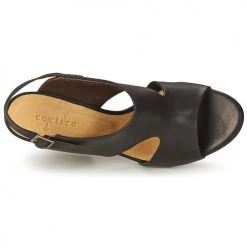 Chaussures Femme Sandales et Nu-pieds Coclico CASPAR Noir -Sandales Soldes Boutique 282080 500 F