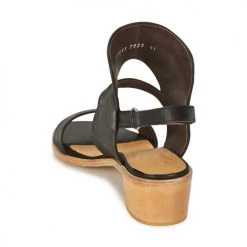 Chaussures Femme Sandales et Nu-pieds Coclico TYRION Noir -Sandales Soldes Boutique 282083 500 E