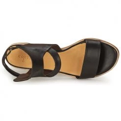 Chaussures Femme Sandales et Nu-pieds Coclico TYRION Noir -Sandales Soldes Boutique 282083 500 F