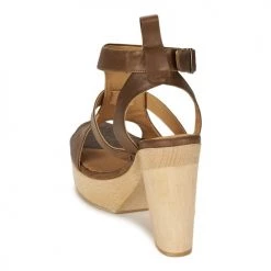 Chaussures Femme Sandales et Nu-pieds Coclico SHAE Marron -Sandales Soldes Boutique 282085 500 E