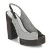 Chaussures Femme Sandales et Nu-pieds Jeffrey Campbell LARUE Gris / Marron