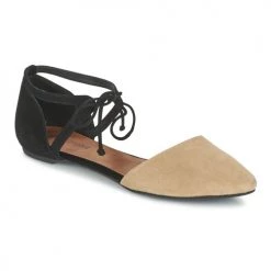 Chaussures Femme Sandales et Nu-pieds Jeffrey Campbell ENAMORED Beige / Noir