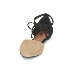 Chaussures Femme Sandales et Nu-pieds Jeffrey Campbell ENAMORED Beige / Noir -Sandales Soldes Boutique 2827432 500 C