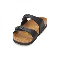 Chaussures Femme Sandales et Nu-pieds Birkenstock SYDNEY Noir Mat -Sandales Soldes Boutique 282898 500 C