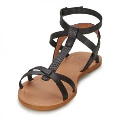 Chaussures Femme Sandales et Nu-pieds So Size BEALO Noir -Sandales Soldes Boutique 286573 500 C