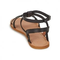 Chaussures Femme Sandales et Nu-pieds So Size BEALO Noir -Sandales Soldes Boutique 286573 500 E