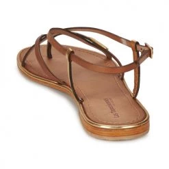 Chaussures Femme Sandales et Nu-pieds Les Tropéziennes par M Belarbi MONACO Tan / Or -Sandales Soldes Boutique 286711 500 E